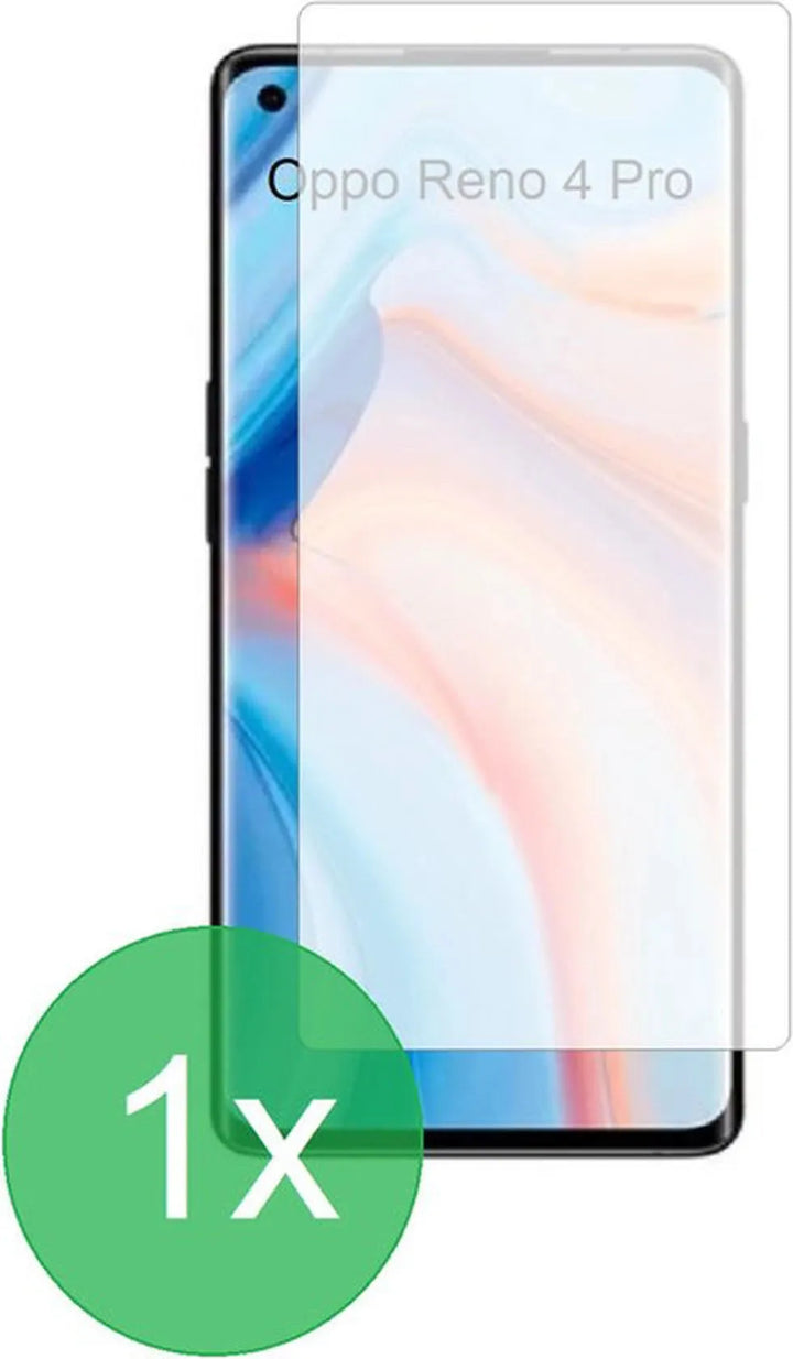 Oppo Reno4 Pro Screenprotector Gehard 9H – Anti-kras – 1-Pack-Ilumina Benelux