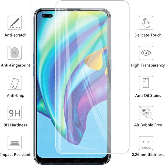 Oppo Reno4 SE / Lite Screenprotector Gehard 9H – Anti-kras – 4-Pack-Ilumina Benelux