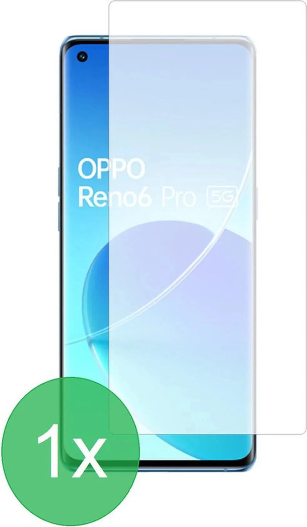 Oppo Reno6 Pro 5G Screenprotector Gehard 9H – Anti-kras – 1-Pack-Ilumina Benelux