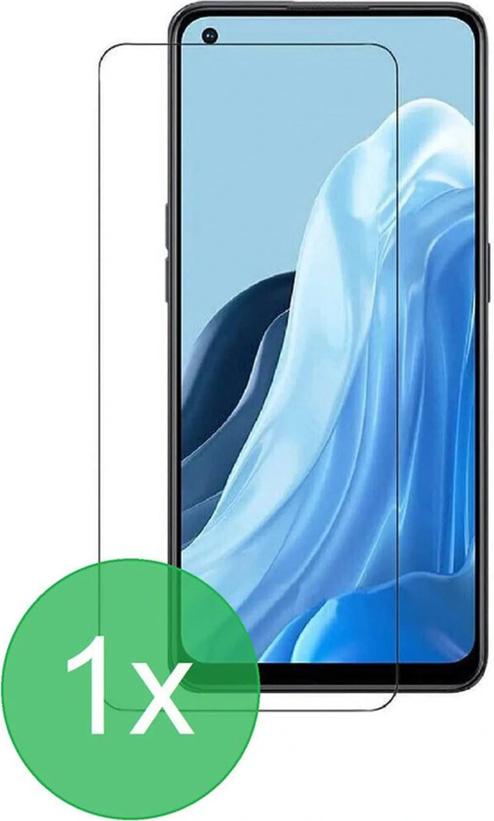 Oppo Reno8 Lite Screenprotector Gehard 9H – Anti-kras – 1-Pack-Ilumina Benelux
