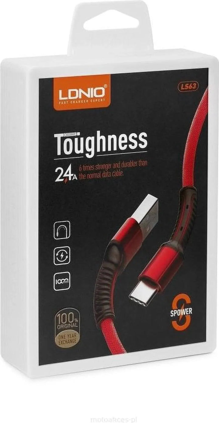 Micro USB Oplaadkabel – Snelladen 2.4A – Data Sync – 1 Meter – Rood-USB-Kabels-Ilumina Benelux