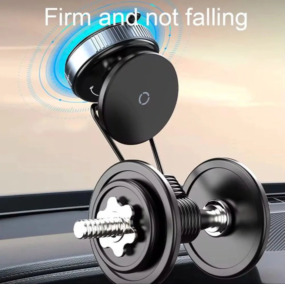 Telefoonhouder auto – Magnetisch met zuignap – Ultra sterke magneet – 360° draaibaar – Zwart-Ilumina Benelux