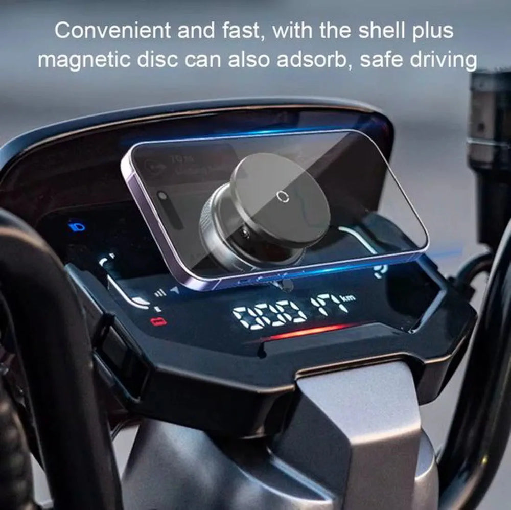 Telefoonhouder auto – Magnetisch met zuignap – Ultra sterke magneet – 360° draaibaar – Zwart-Ilumina Benelux