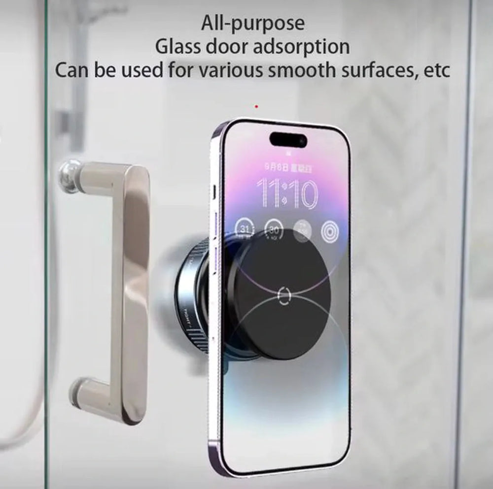 Telefoonhouder auto – Magnetisch met zuignap – Ultra sterke magneet – 360° draaibaar – Zwart-Ilumina Benelux