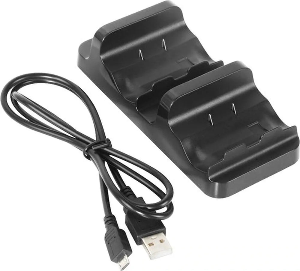 Controller Oplaadstation – Geschikt voor Xbox Series X/S – Inclusief 2 Oplaadbare Accu’s – Dobe – Zwart-Oplaadstation controllers-Ilumina Benelux