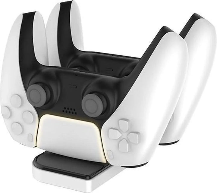 Oplaadstation – Geschikt voor PlayStation 5 – DualSense Charging Dock – Voor 2 Controllers – Inclusief USB-C Kabel-Oplaadstation controllers-Ilumina Benelux