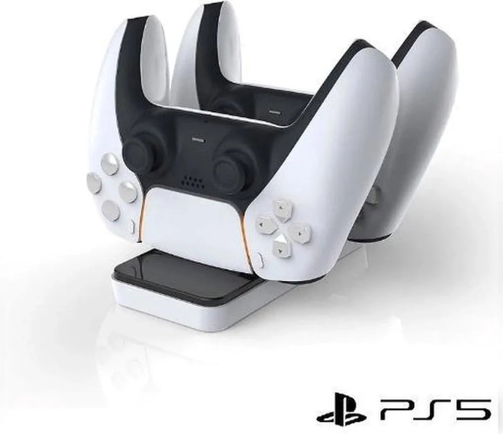 Oplaadstation – Geschikt voor PlayStation 5 PS5 – DualSense Charging Dock – Inclusief USB-C Kabel-Oplaadstation controllers-Ilumina Benelux