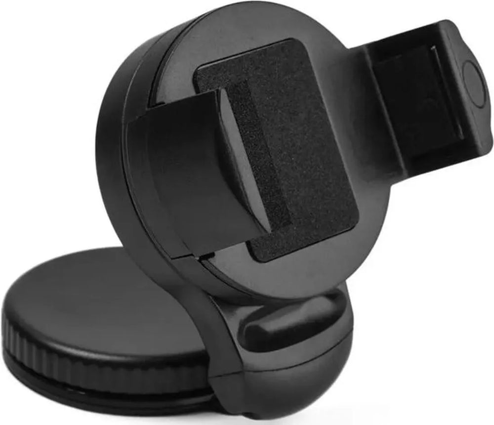 Telefoonhouder auto – Zuignap Dashboard/Voorruit – Verstelbare Arm – 360° Draaibaar – Zwart-Ilumina Benelux