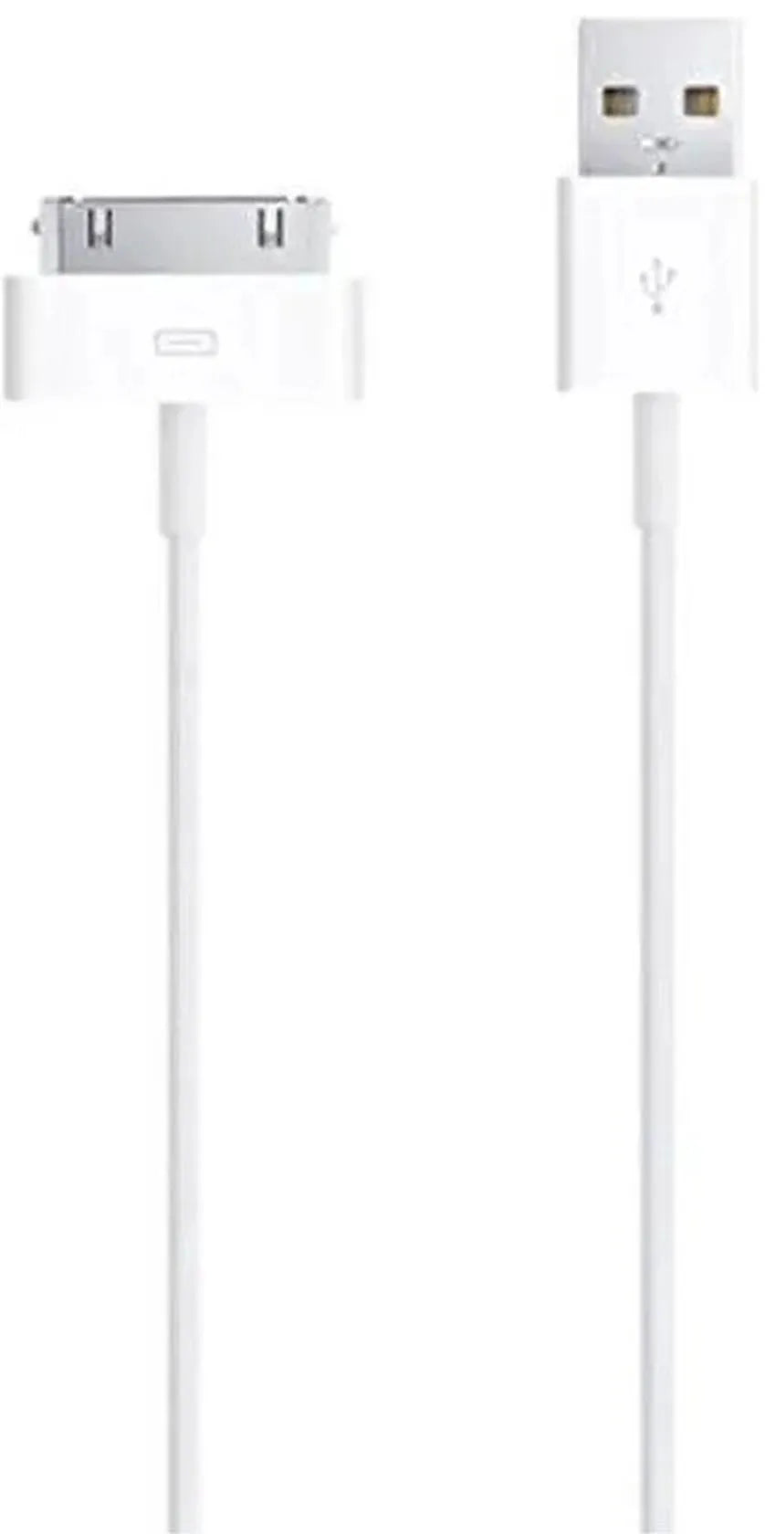 30-Pin USB Oplaadkabel – Geschikt voor iPhone 4/4s & iPad 2/3/4 – 1 Meter – Wit-USB-Kabels-Ilumina Benelux