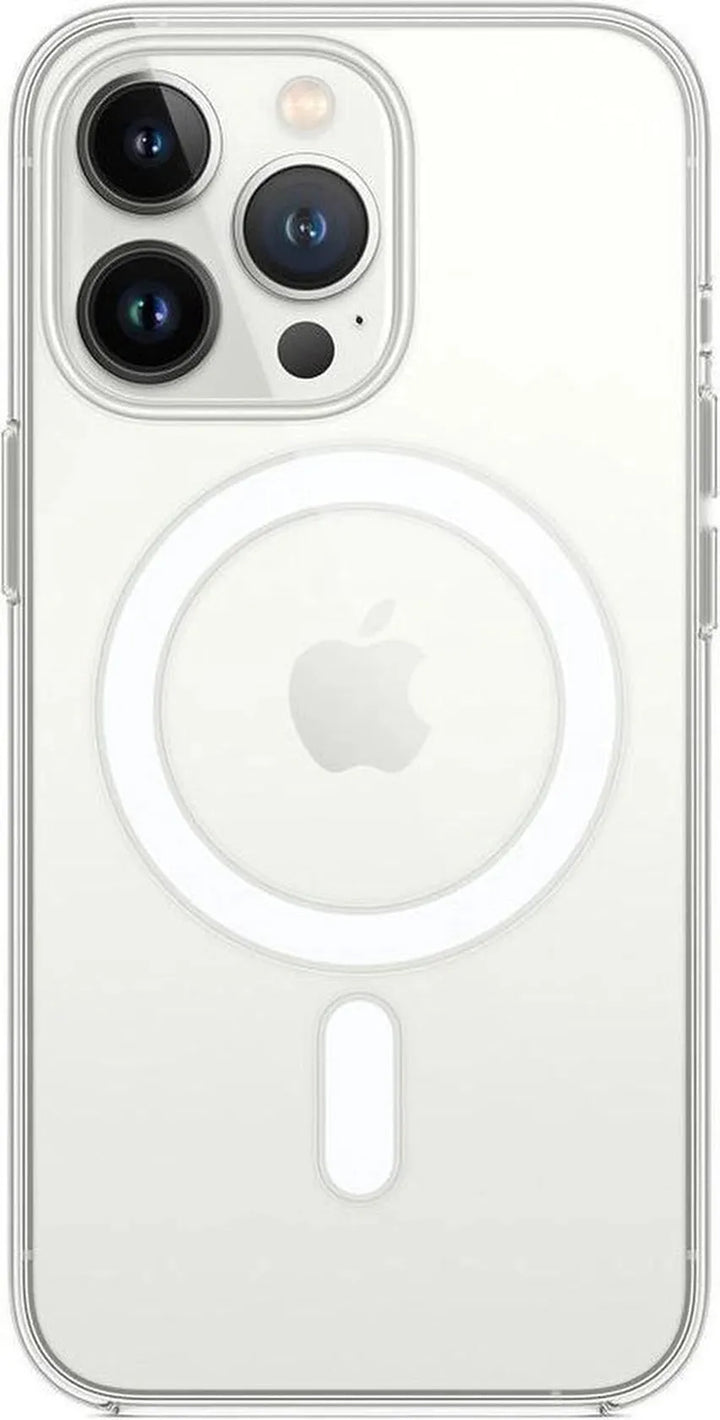 iPhone 13 Pro Hoesjes – Transparante TPU Backcover – Magnetische Ring – MagSafe Compatibel – Ultra Dun – Doorzichtig-Ilumina Benelux