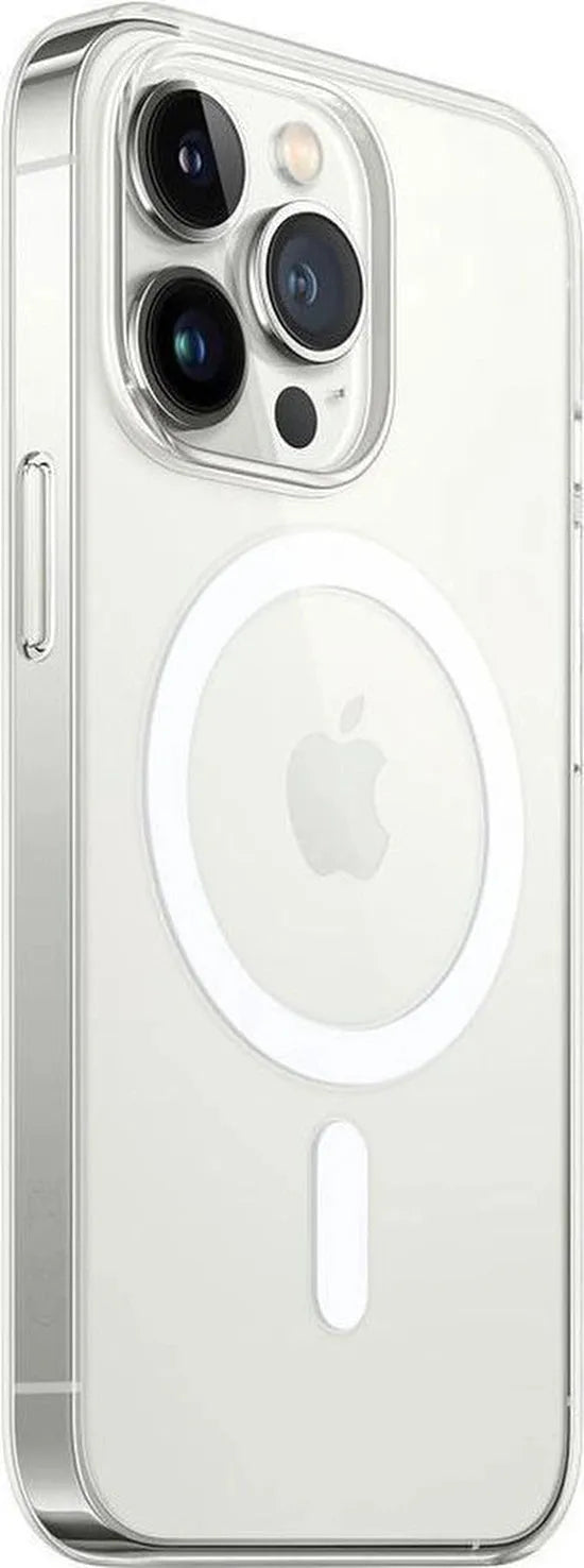 iPhone 13 Pro Hoesjes – Transparante TPU Backcover – Magnetische Ring – MagSafe Compatibel – Ultra Dun – Doorzichtig-Ilumina Benelux
