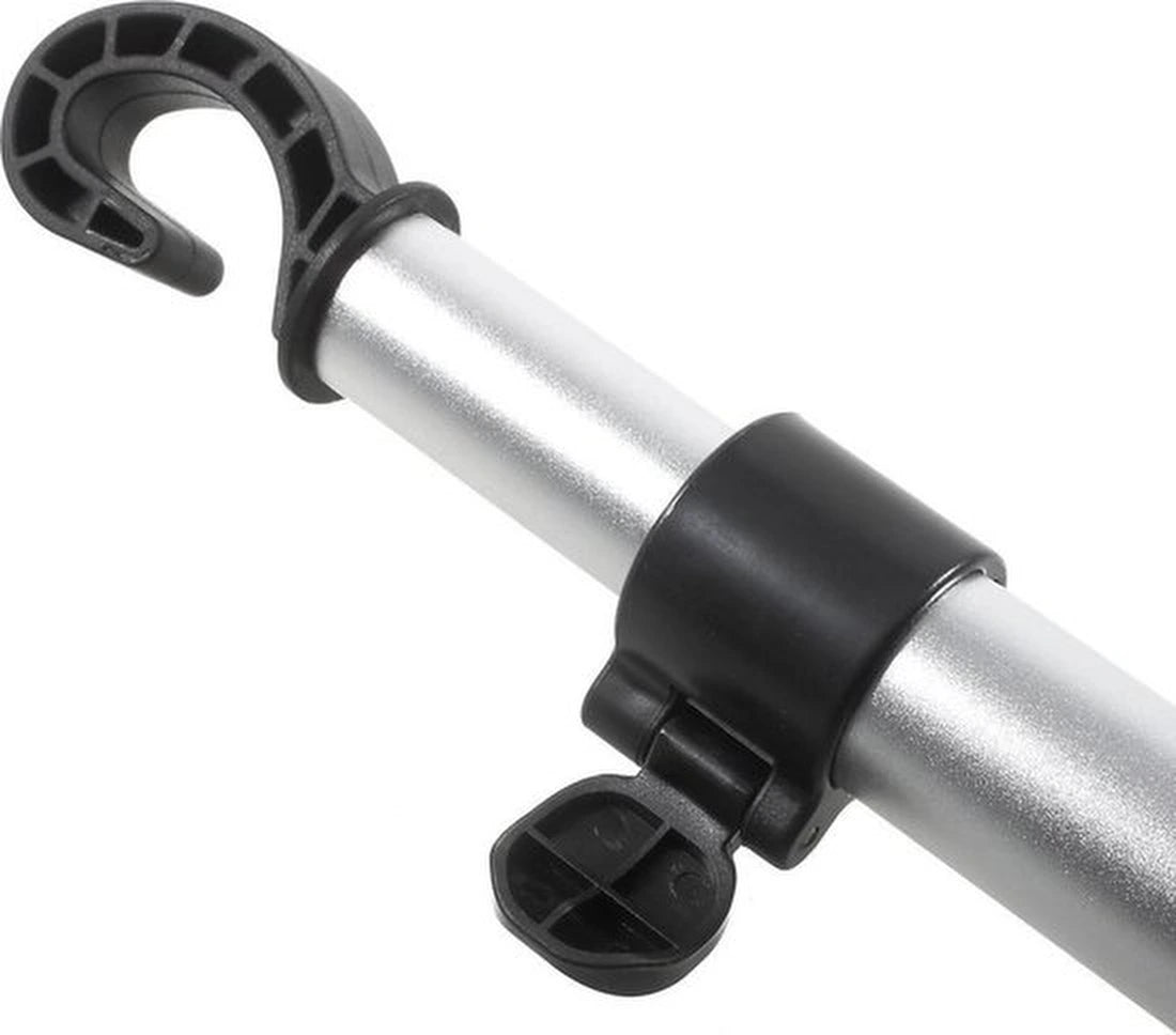 Tablethouder - Universeel - Auto hoofdsteunklem - 360 graden draaibaar - Aluminium - Zwart