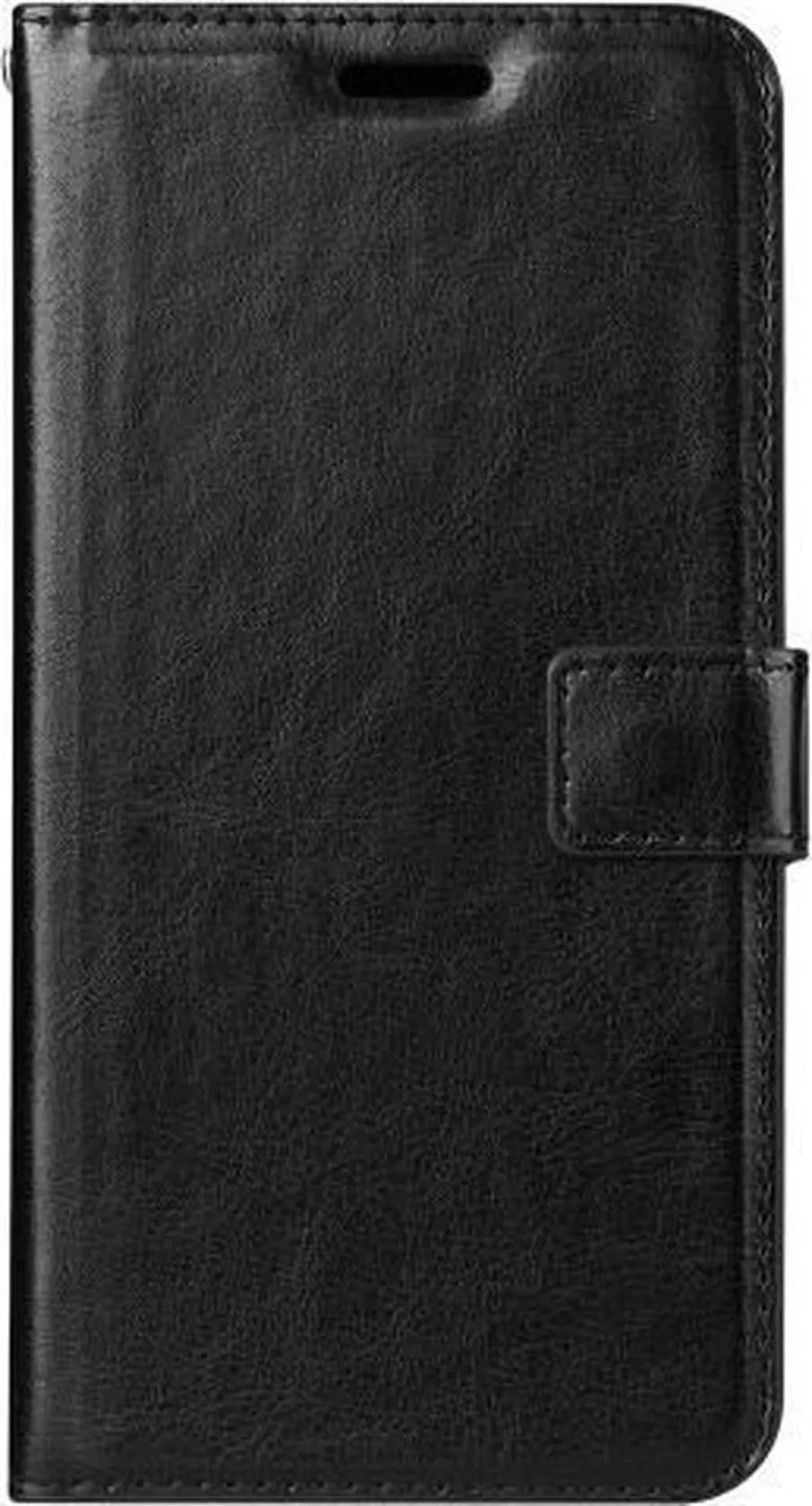 Samsung Galaxy Note 8 Hoesjes – Bookcase Portemonnee Hoes – Pasjeshouder – Magneetsluiting – Zwart-Ilumina Benelux