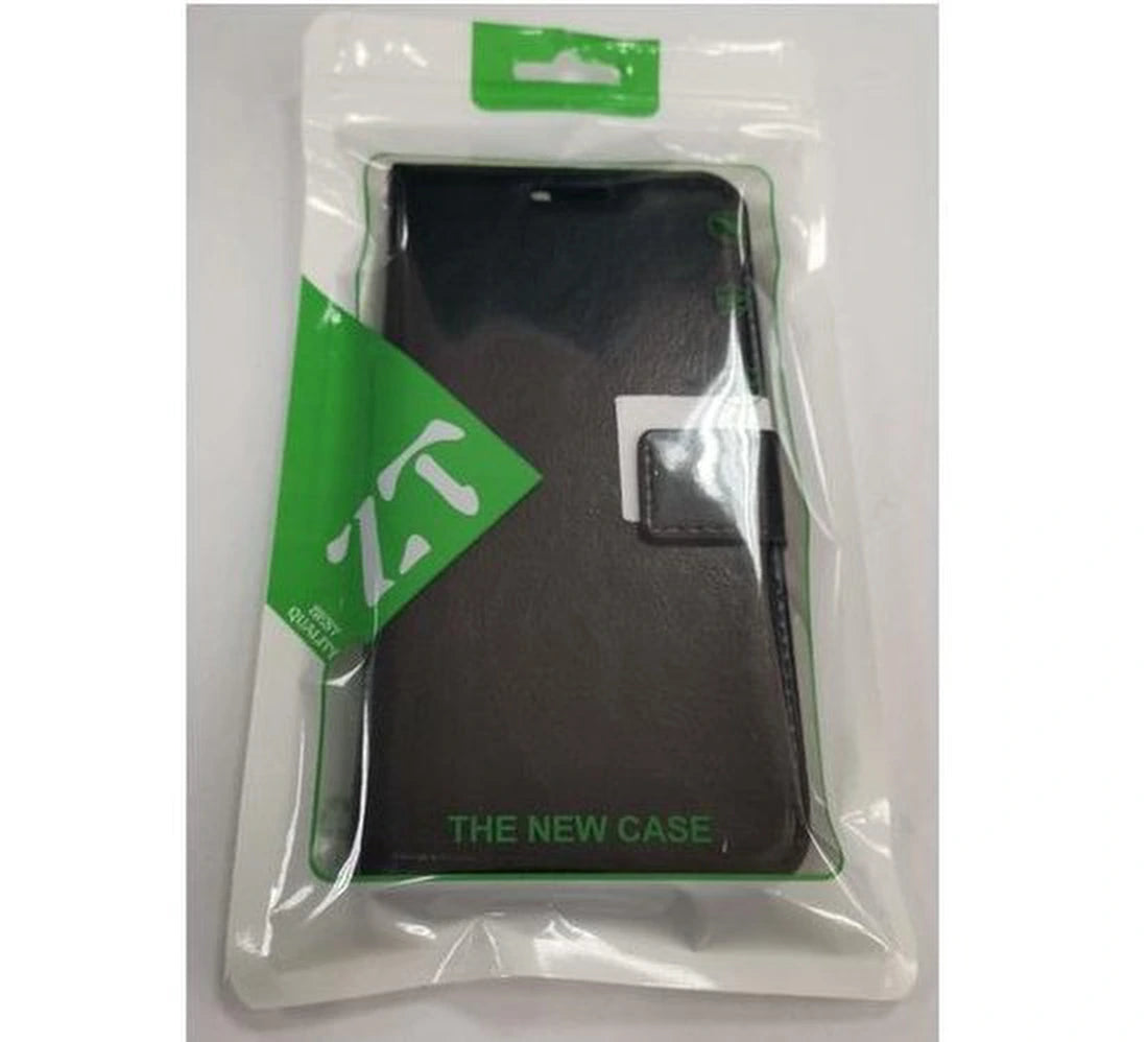 hoesje Geschikt voor: Samsung Galaxy A20E Portemonnee Turquoise met 2x Glas Screenprotector