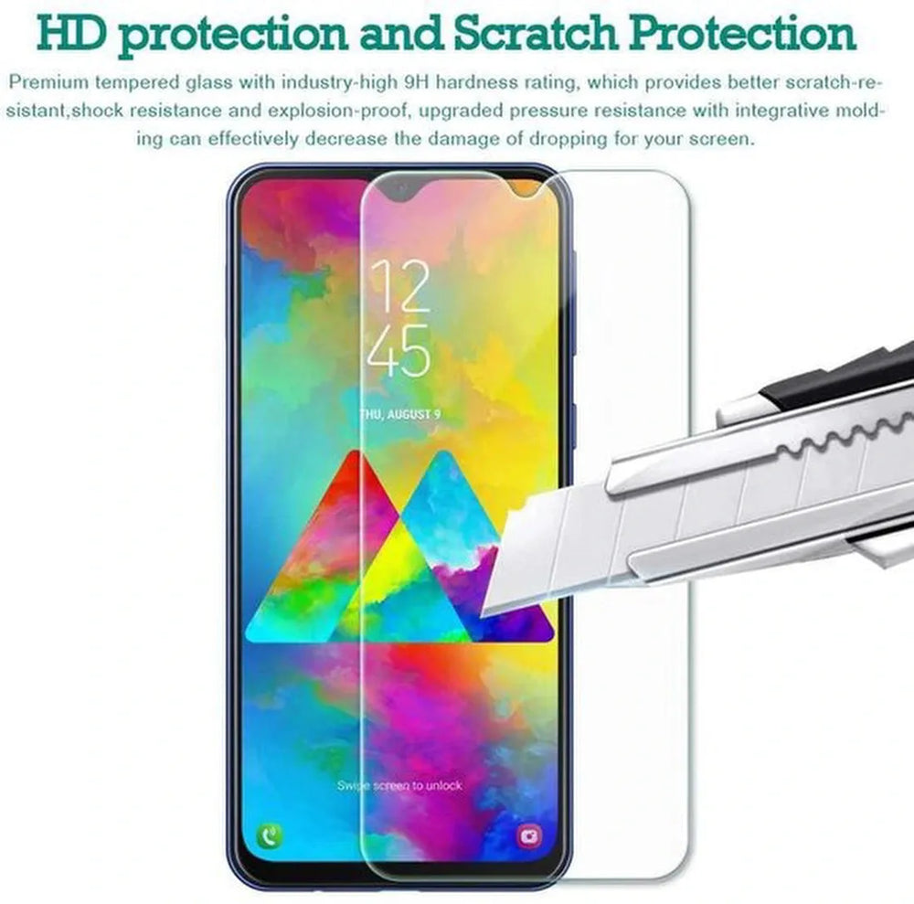 Samsung Galaxy M20 Hoesjes – Portemonnee Hoes – Pasjeshouder – 2x Gehard Glas Screenprotector – Roze-Ilumina Benelux