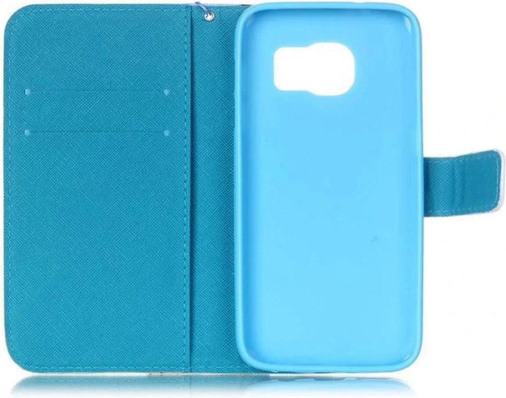 Huawei P Smart Plus 2018 Hoesjes – Portemonnee Hoes – Magneetsluiting – Pasjeshouder – Smile-Ilumina Benelux