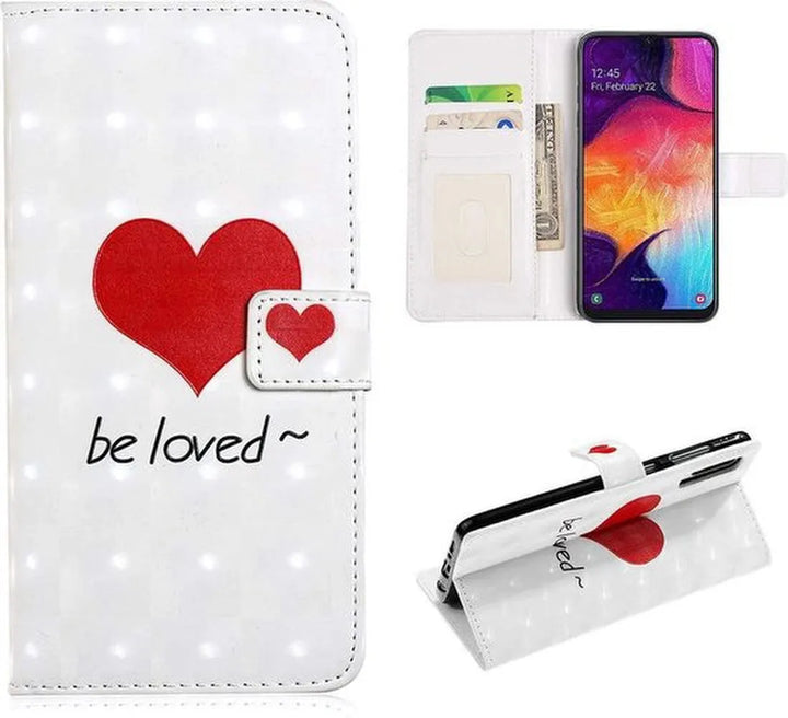 Motorola Moto G7 Power Hoesjes – Portemonnee Hoes – Pasjeshouder – Magneetsluiting – Be Loved-Ilumina Benelux