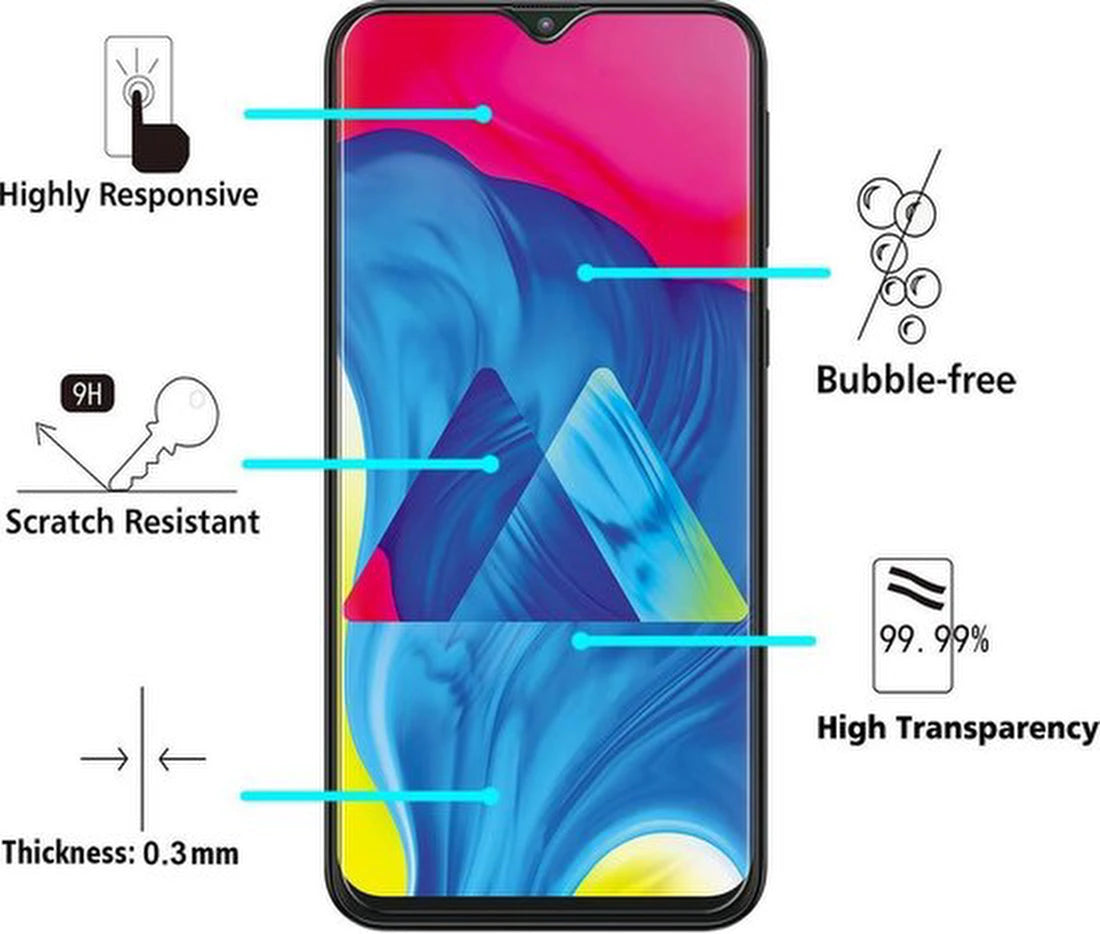 Backcover Hoesje Geschikt voor: Motorola Moto E5 Plus Transparant TPU Siliconen Soft Case + 2X Screenprotector