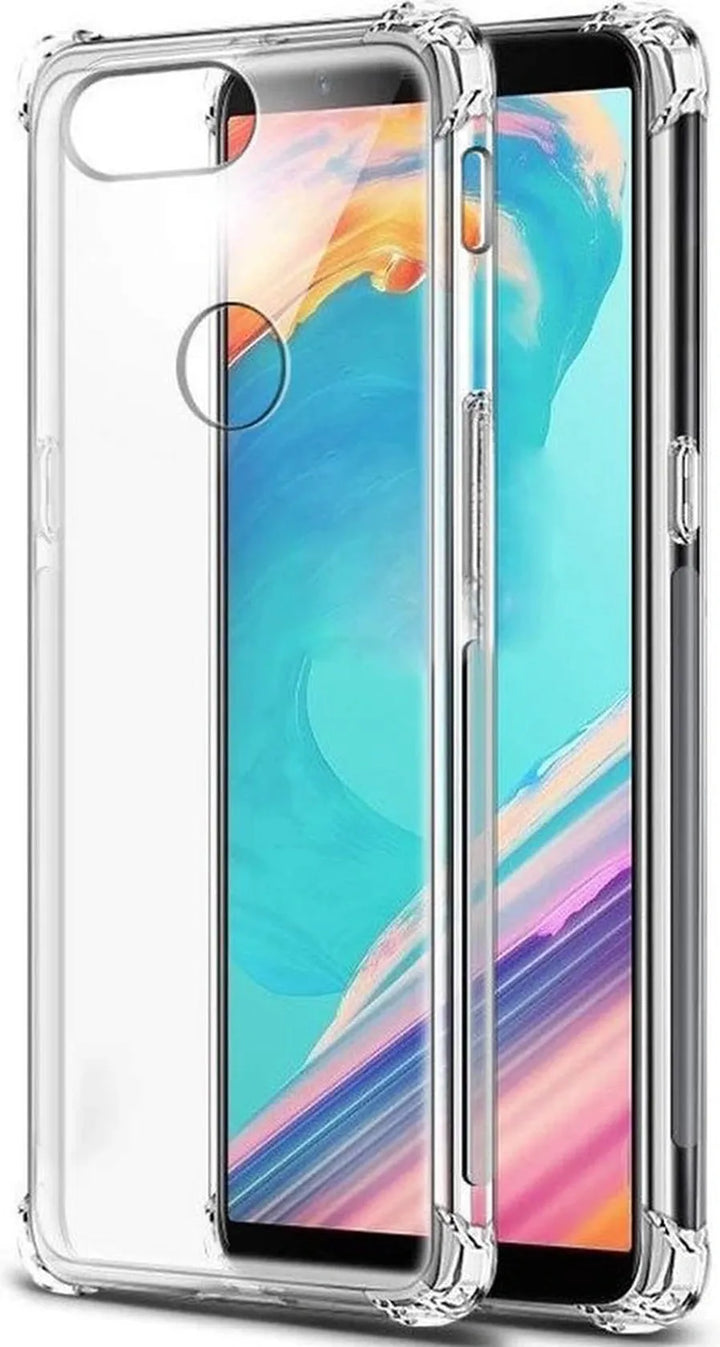 Huawei P Smart 2019 Hoesjes – Hybride Backcover – Schokbestendig – Transparant-Ilumina Benelux