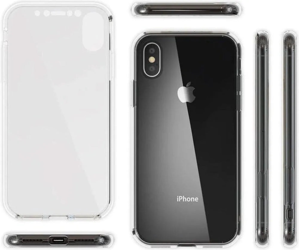 iPhone 6/6S Hoesjes – 360° Dubbelzijdige Backcover – Volledige Bescherming – Transparant-Ilumina Benelux
