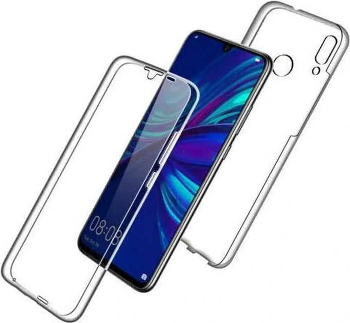 Huawei Mate 20 Hoesjes – Dubbelzijdige 360° Backcover – Transparant – Volledige Bescherming – Transparant-Ilumina Benelux