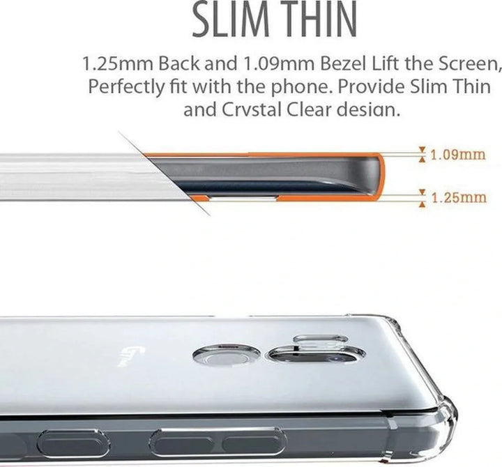 Samsung Galaxy J4 Hoesjes – Shockproof Backcover – Schokbestendig – Transparant-Ilumina Benelux