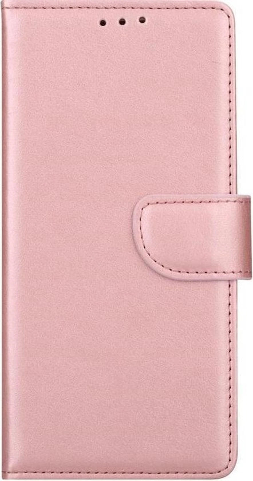 Samsung Galaxy J5 2017 Hoesjes – Portemonnee Hoes – Magneetsluiting – Pasjeshouder – Roségoud