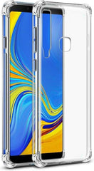 Shock Proof case hoesje Geschikt voor Samsung Galaxy A9 2018 - Transparant