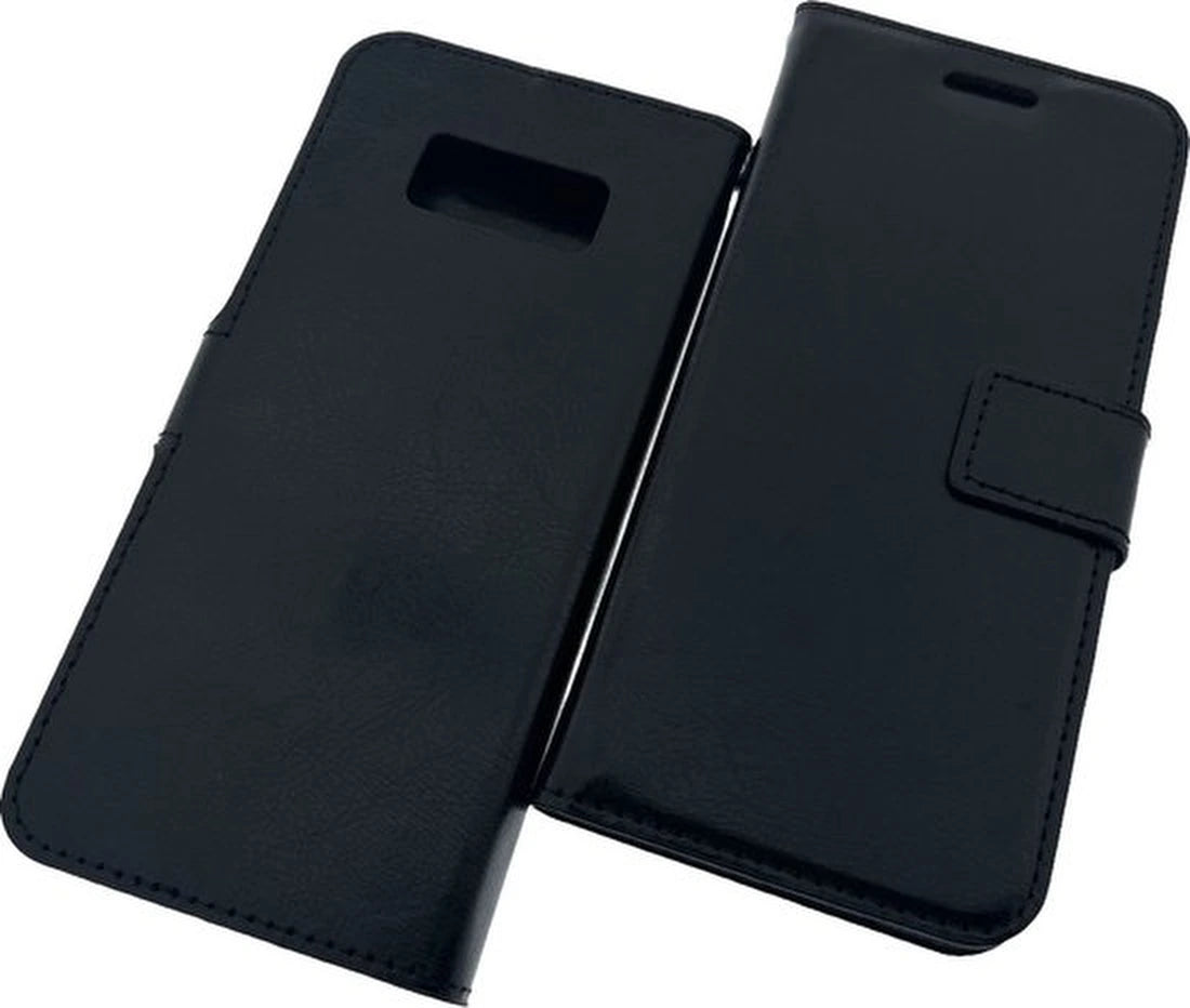 Bookcase Geschikt voor: Samsung Galaxy S8 - Zwart - Portemonnee hoesje