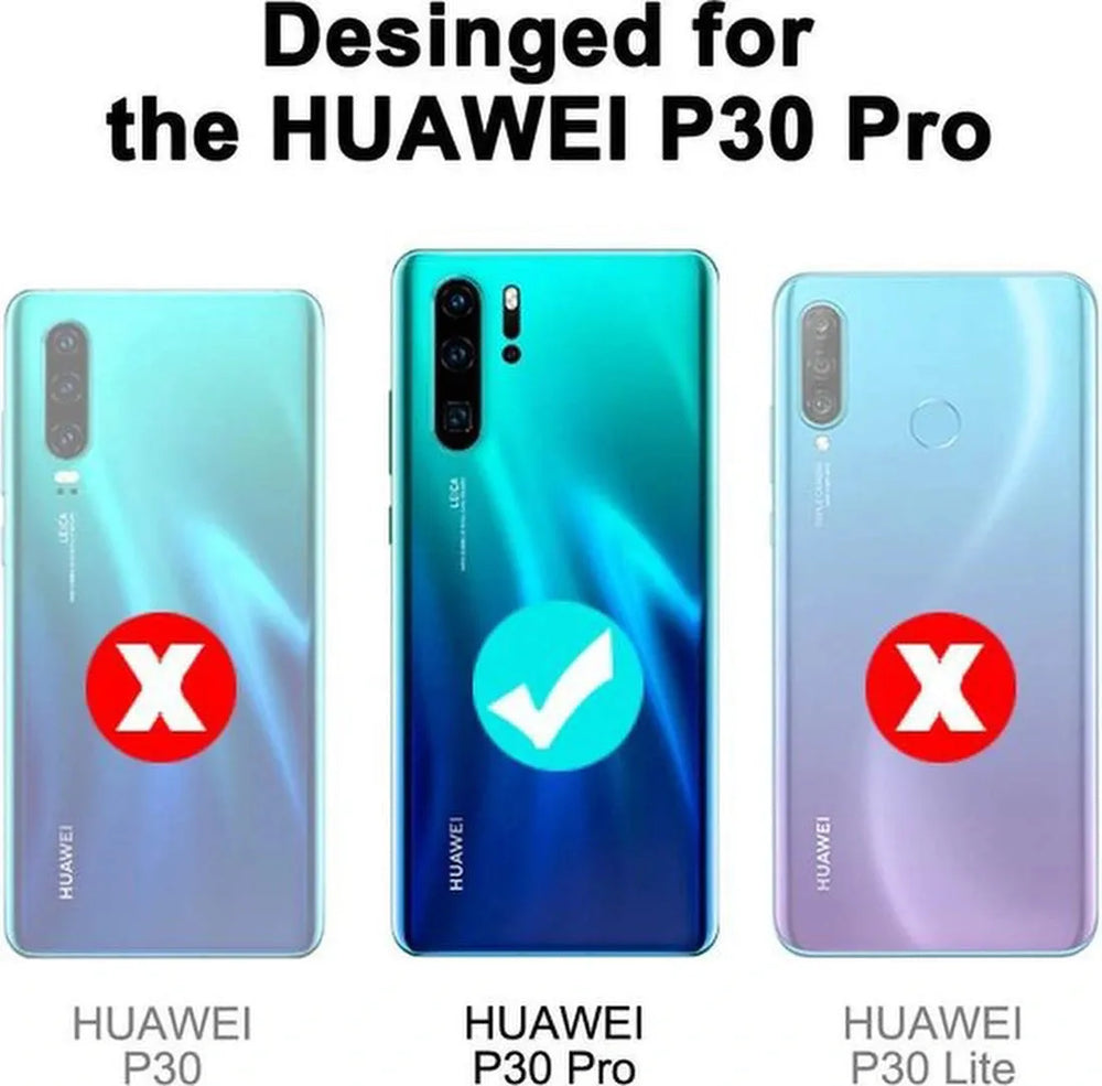 Huawei P30 Pro Hoesjes – Transparante Backcover – Schokbestendig – Shockproof-Ilumina Benelux