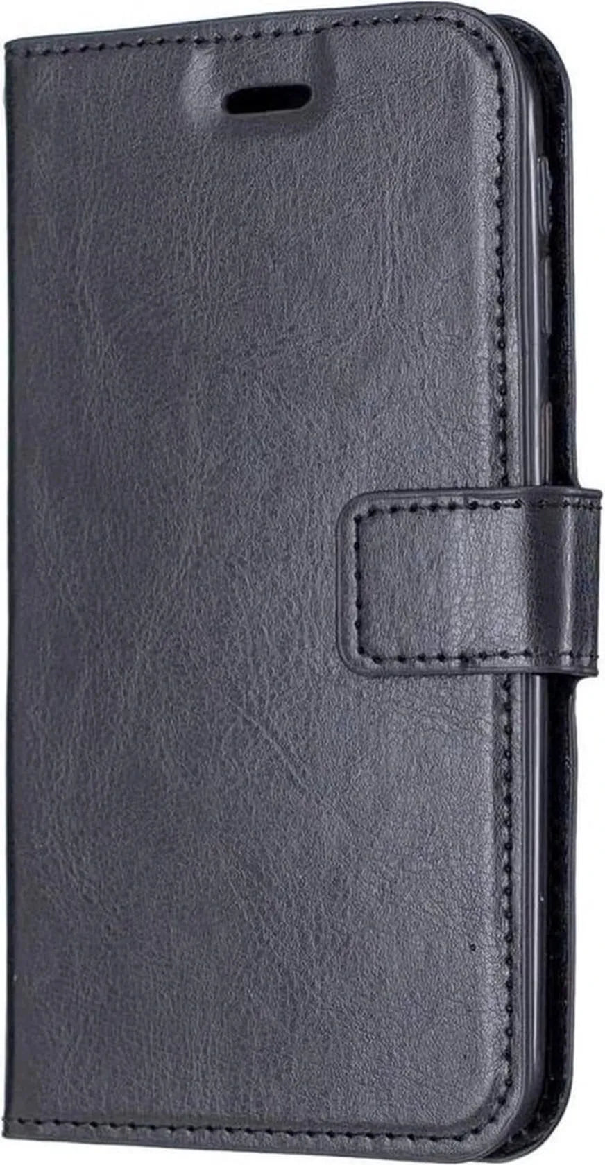 Huawei P30 Lite Hoesjes – Portemonnee Hoes – Pasjeshouder – Magneetsluiting – Zwart-Ilumina Benelux