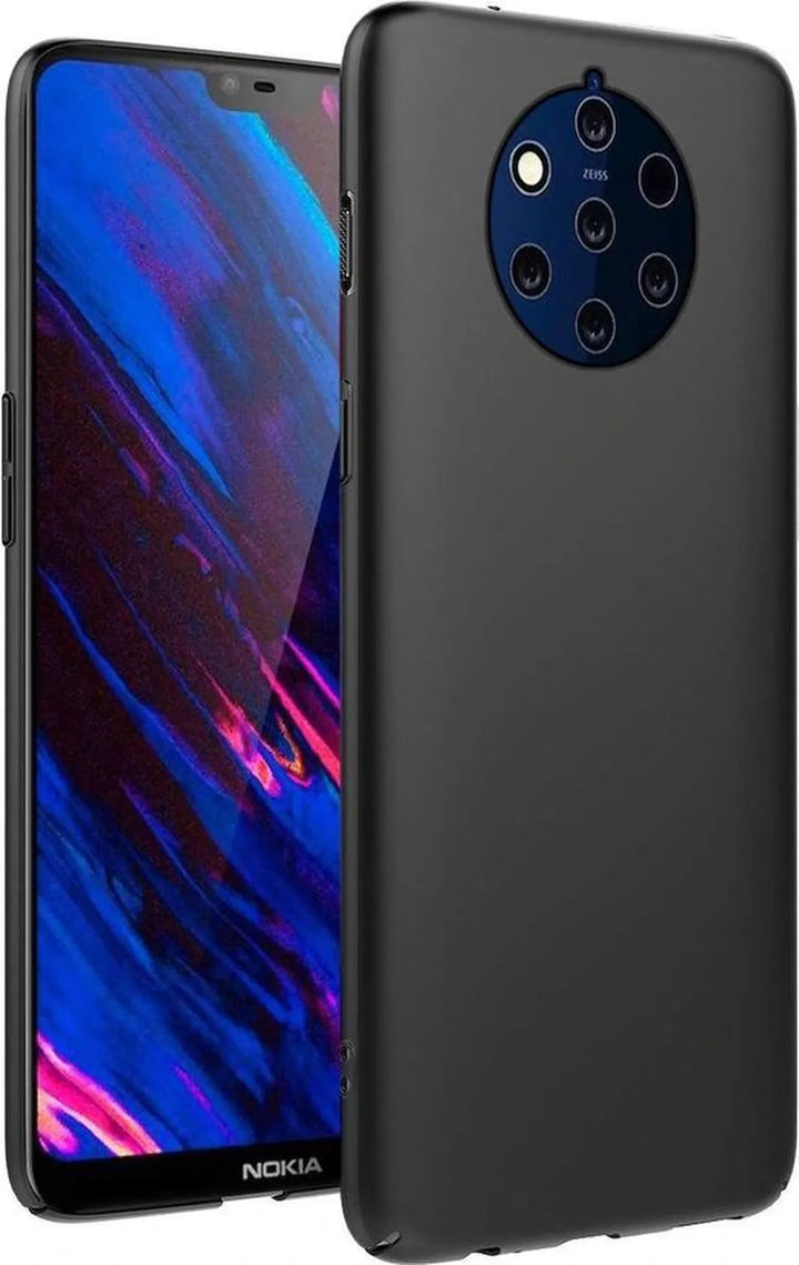 Nokia 9 PureView Hoesjes – Siliconen Backcover – Soft TPU – Schokbestendig – Zwart-Ilumina Benelux
