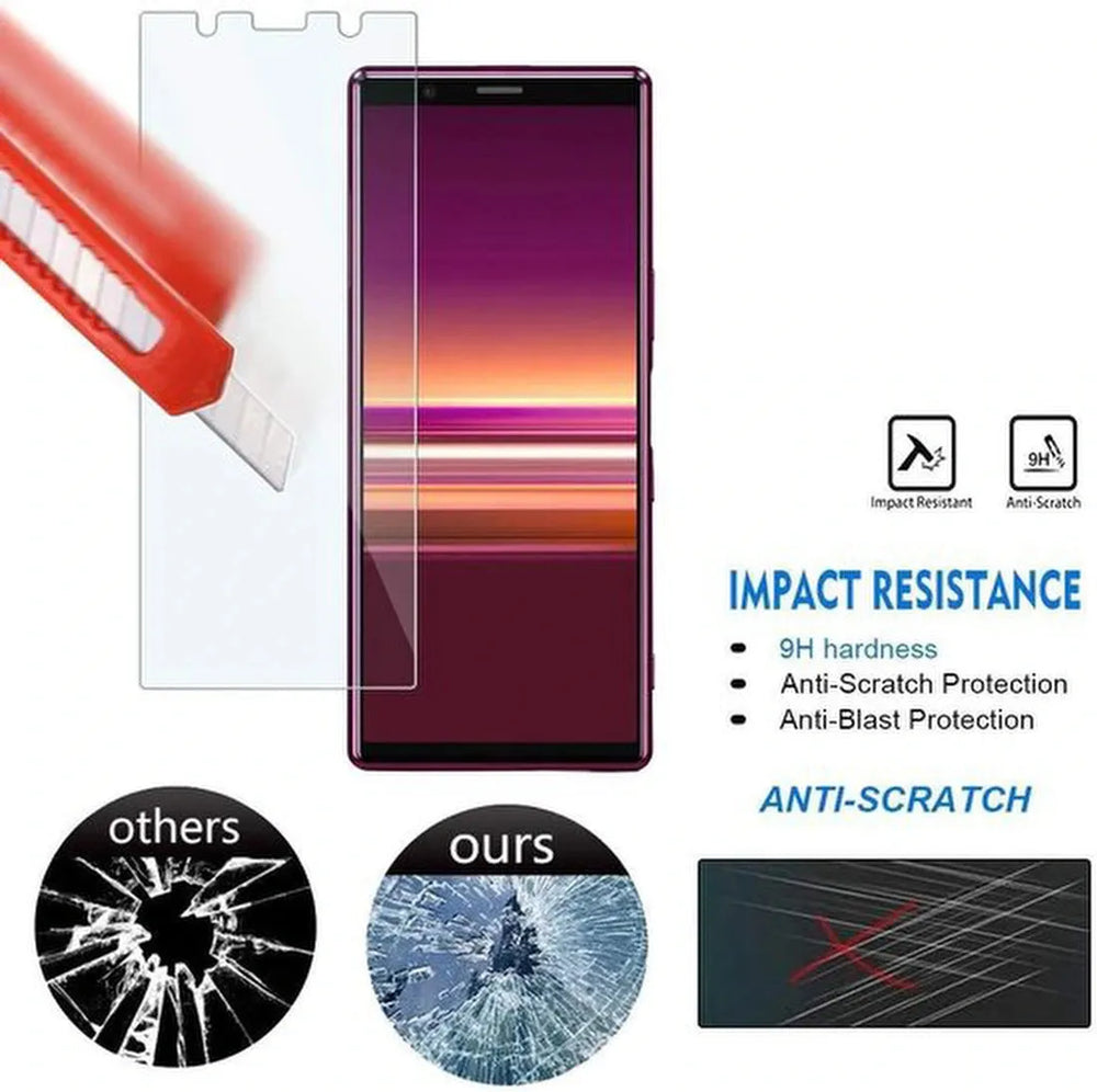 Sony Xperia 5 Hoesjes – Portemonnee Hoes – Pasjeshouder – 2x Screenprotector – Roze-Ilumina Benelux