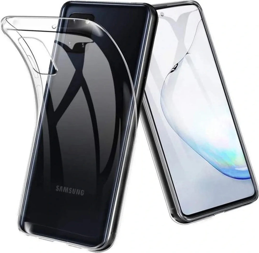 Samsung Galaxy Note 10 Lite Hoesjes – Siliconen Backcover – Soft Touch – Transparant-Ilumina Benelux