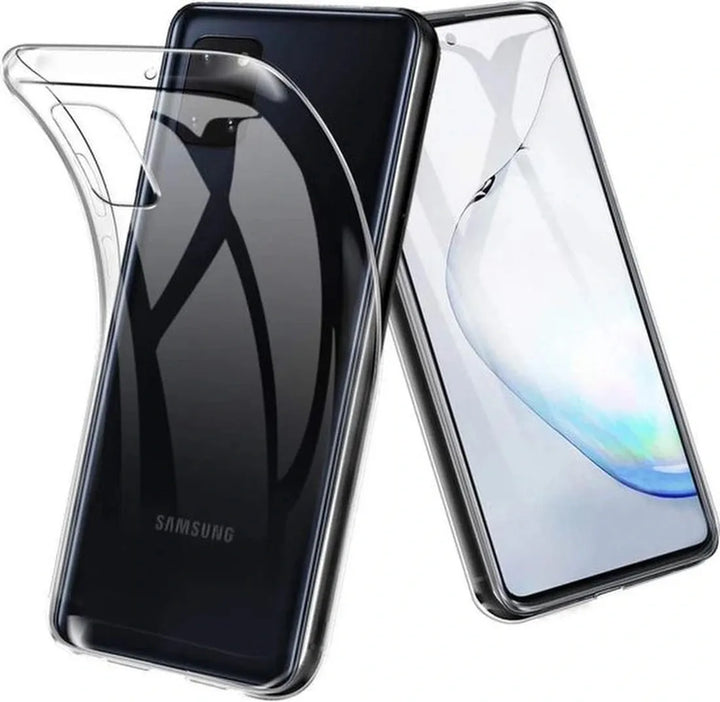 Samsung Galaxy Note 10 Lite Hoesjes – Siliconen Backcover – Soft Touch – Transparant-Ilumina Benelux