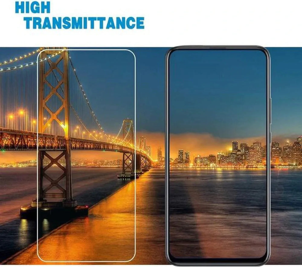 Huawei P Smart Z Hoesjes – Portemonnee Hoes – Pasjeshouder – Magneetsluiting – Bruin + 2x Screenprotector-Ilumina Benelux