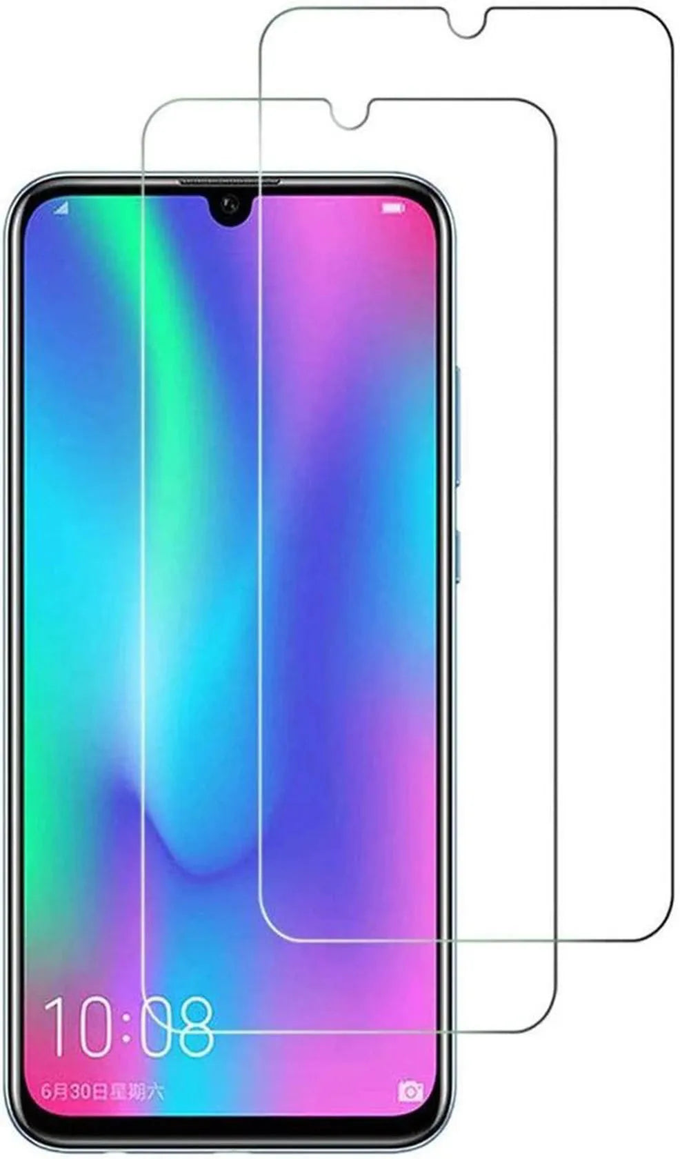 Huawei Y5 (2019) Hoesjes – Portemonnee Hoes – Pasjeshouder – Magneetsluiting – Roségoud + 2x Screenprotector-Ilumina Benelux