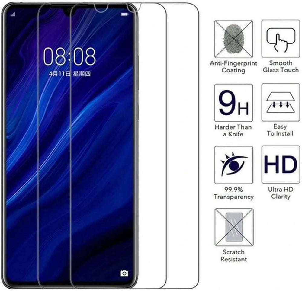 Huawei Y5 (2019) Hoesjes – Portemonnee Hoes – Pasjeshouder – Magneetsluiting – Roségoud + 2x Screenprotector-Ilumina Benelux