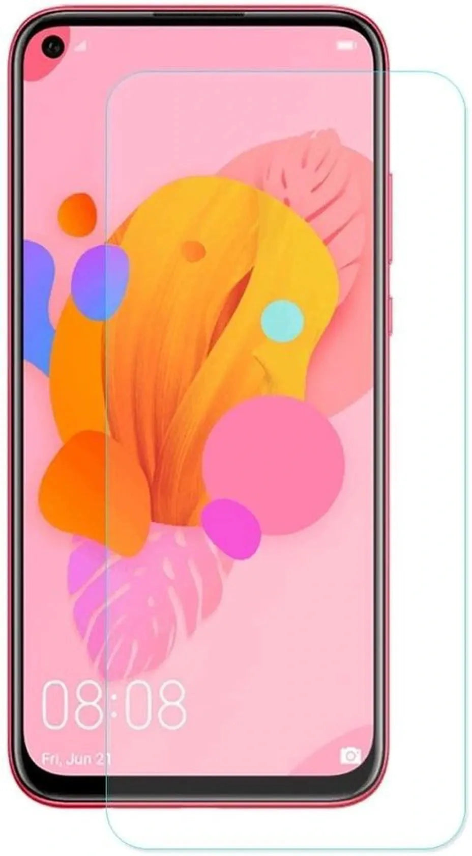 Huawei P20 Lite 2019 Hoesjes – Portemonnee Hoes – Pasjeshouder – 2x Screenprotector – Roze-Ilumina Benelux