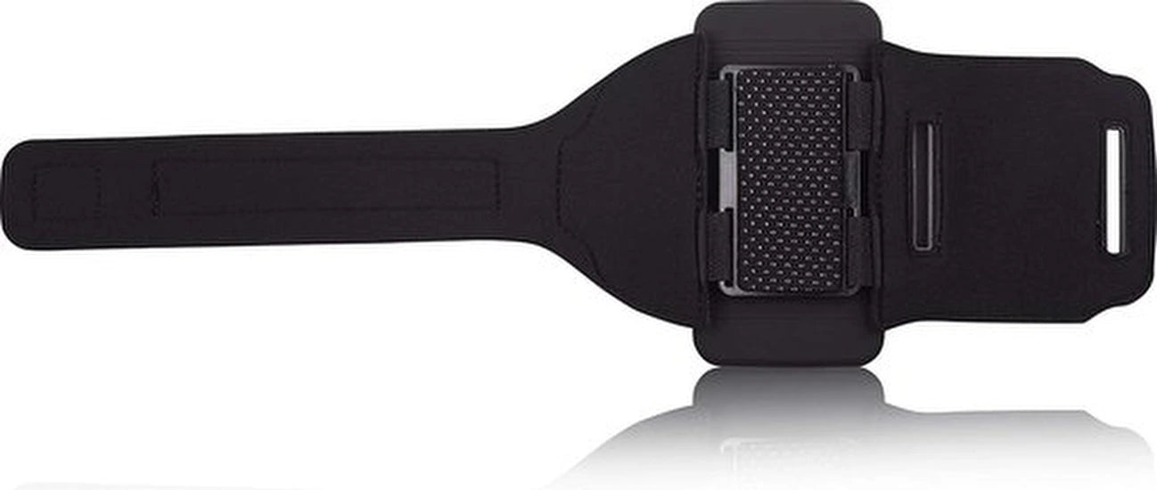 Sportarmband – Geschikt voor Samsung Galaxy S20 – Hardloop Armband Holster – Sleutelhouder – Zwart