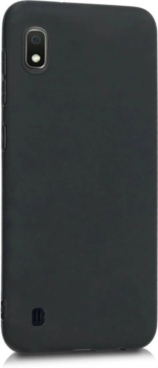 Samsung Galaxy A10e Hoesjes – Siliconen Backcover – Soft Touch – Schokbestendig – Zwart-Ilumina Benelux