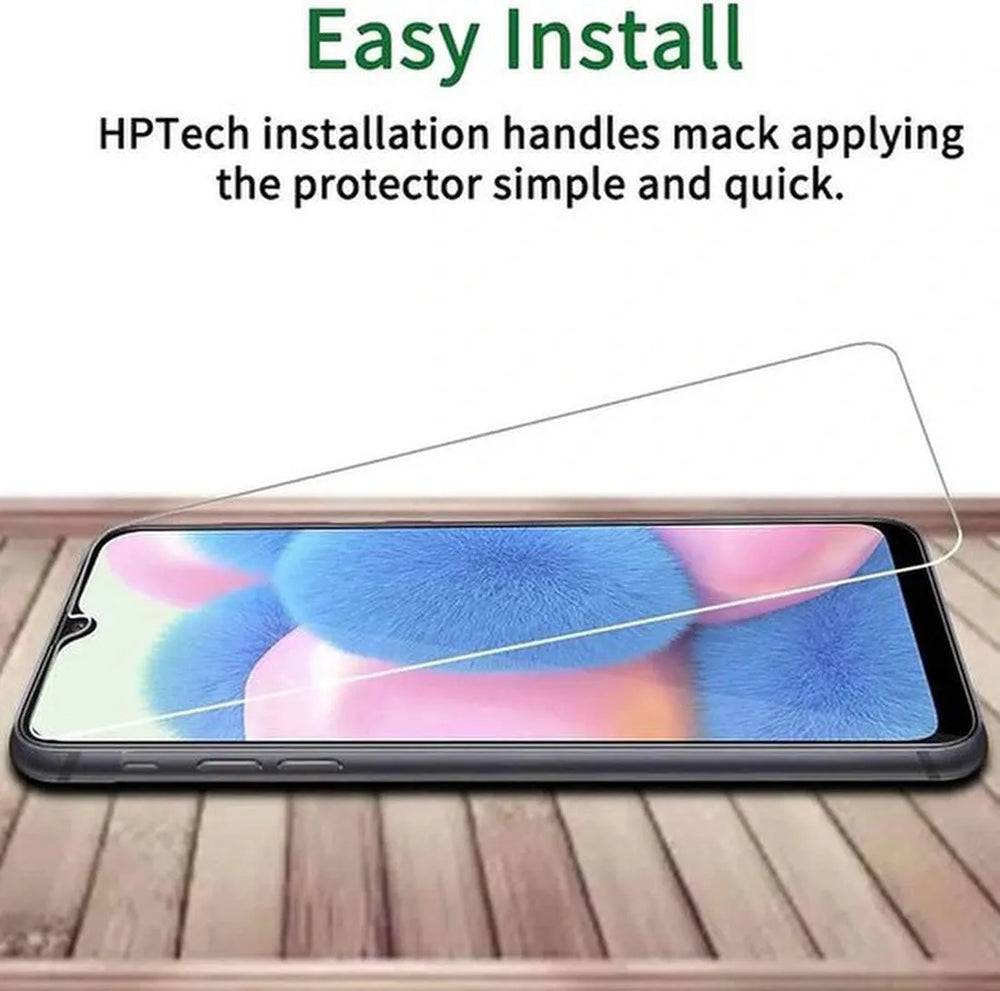 Samsung Galaxy A20S Hoesjes – TPU Siliconen Backcover + 2x Screenprotector Gehard Glas – Anti Kras – Transparant-Ilumina Benelux