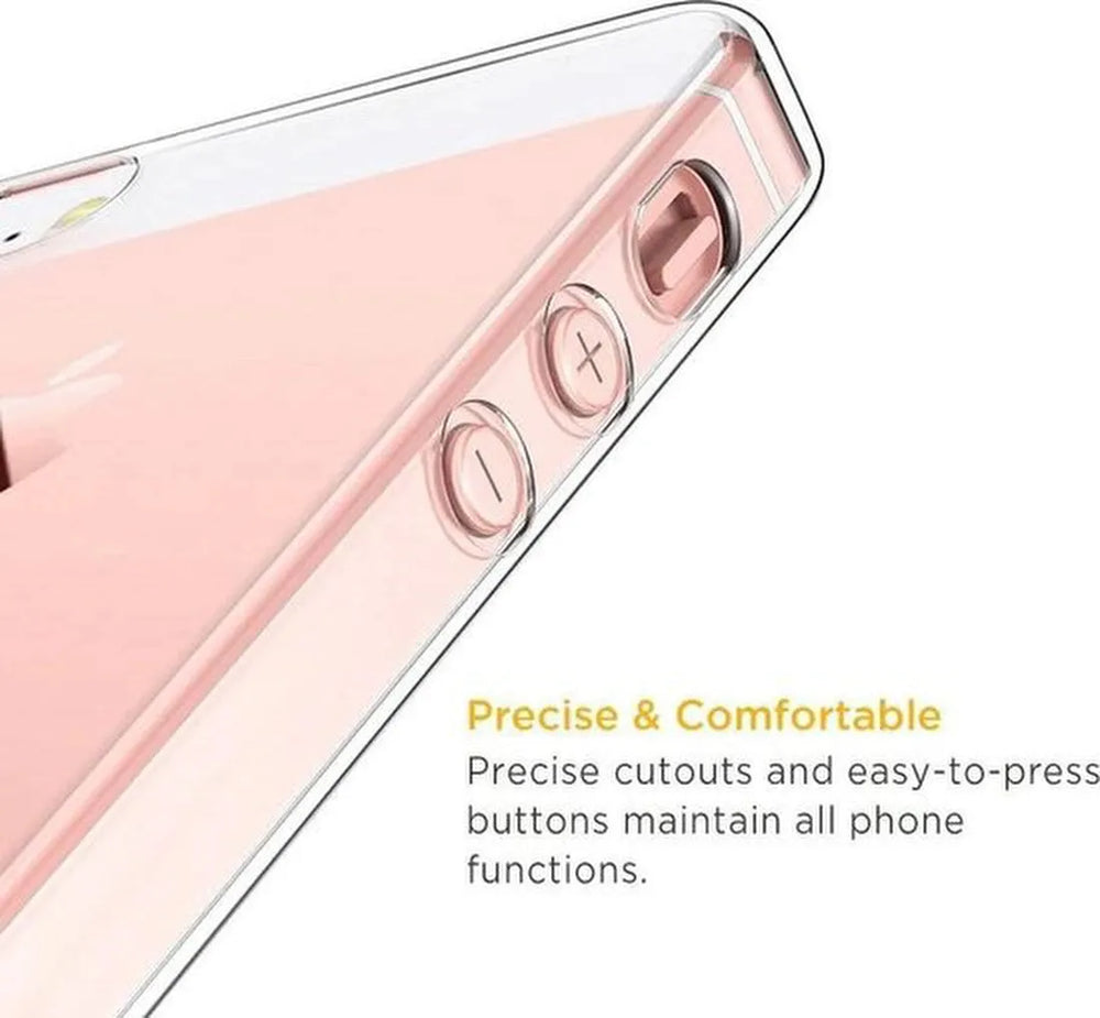 iPhone 5/5C/5S/SE Hoesjes – Soft Silicone Backcover – Flexibel – Transparant-Ilumina Benelux