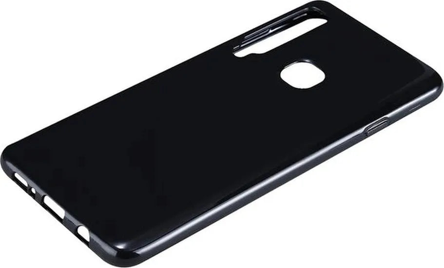 Samsung Galaxy A9 2018 Hoesjes – Siliconen Backcover – Soft TPU – Schokbestendig – Zwart-Ilumina Benelux