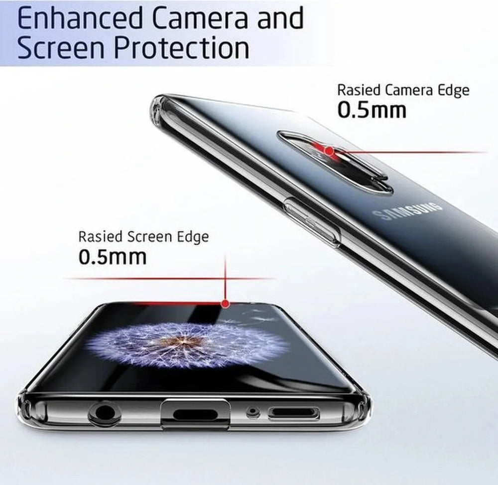 Samsung Galaxy S9 Hoesjes – Siliconen Backcover – Soft Touch – Transparant-Ilumina Benelux