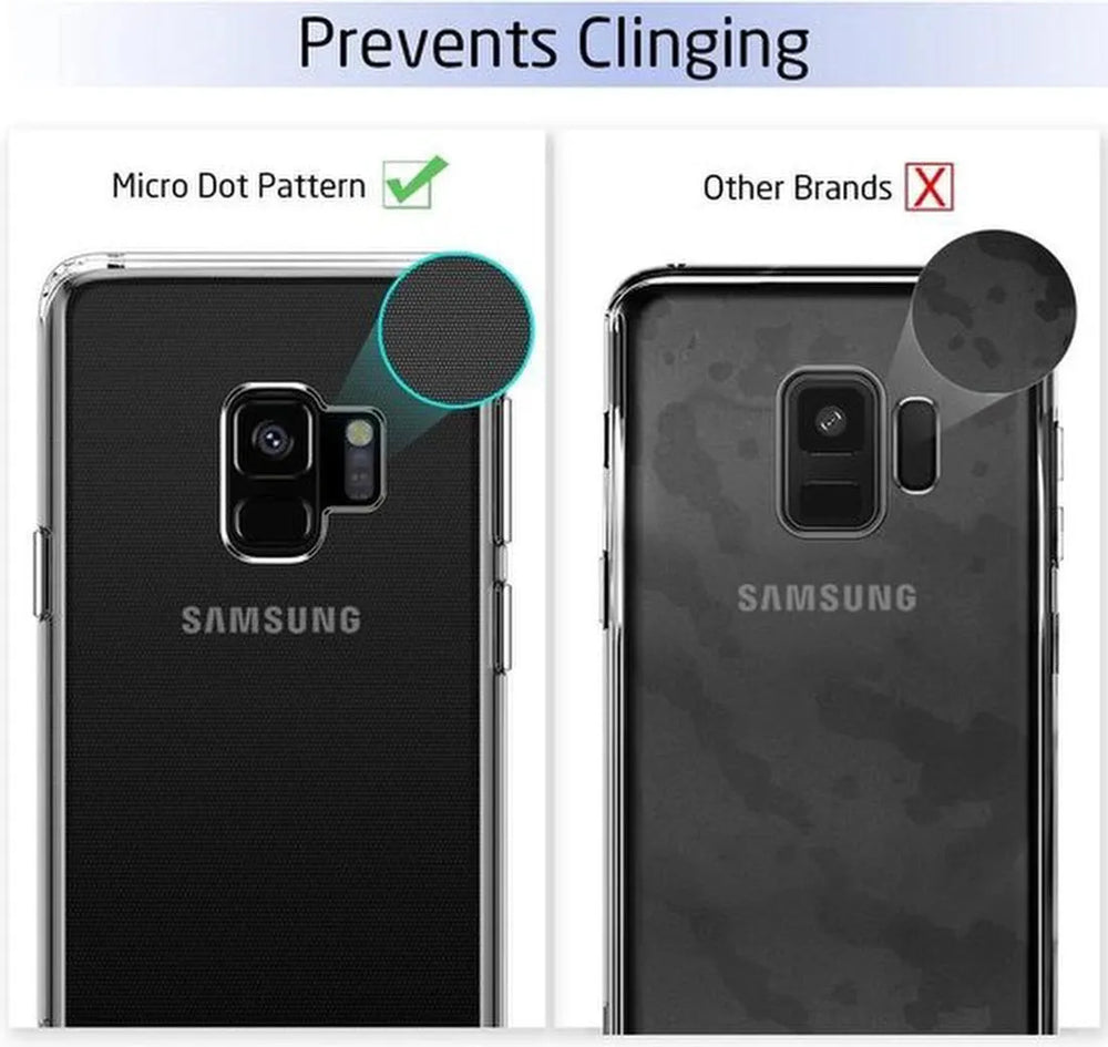 Samsung Galaxy S9 Hoesjes – Siliconen Backcover – Soft Touch – Transparant-Ilumina Benelux