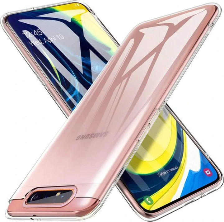 Samsung Galaxy A80 / A90 Hoesjes – Siliconen Backcover – Soft Touch – Transparant-Ilumina Benelux