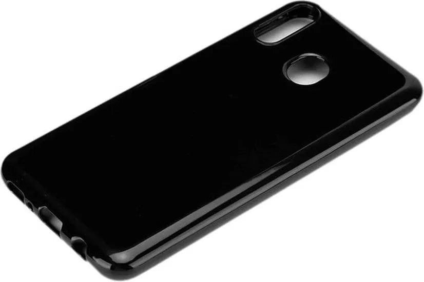 Samsung Galaxy M20 Hoesjes – Siliconen Backcover – Soft Touch – Schokbestendig – Zwart-Ilumina Benelux