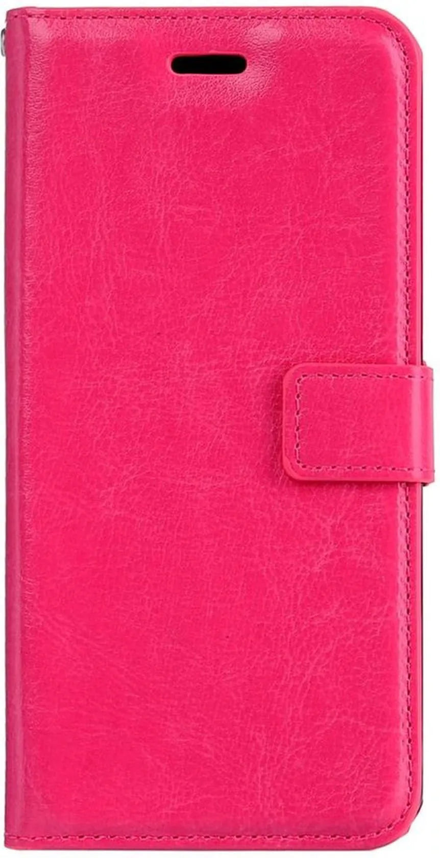 iPhone SE 2020/7/8 Hoesjes – Bookcase Portemonnee Hoes – Pasjeshouder – Magneetsluiting – Roze-Ilumina Benelux