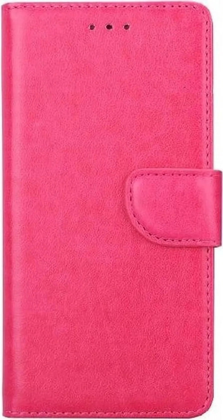 iPhone 6 Plus/6S Plus Hoesjes – Portemonnee Hoes – Pasjeshouder – 2x Screenprotector – Roze-Ilumina Benelux